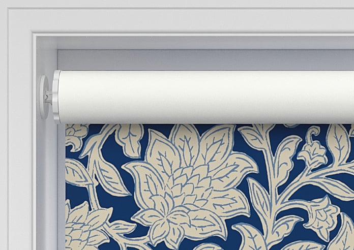 Land & Shore Rowallane (Blackout), Blue - Twist&Fit Roller Blind - Image 9